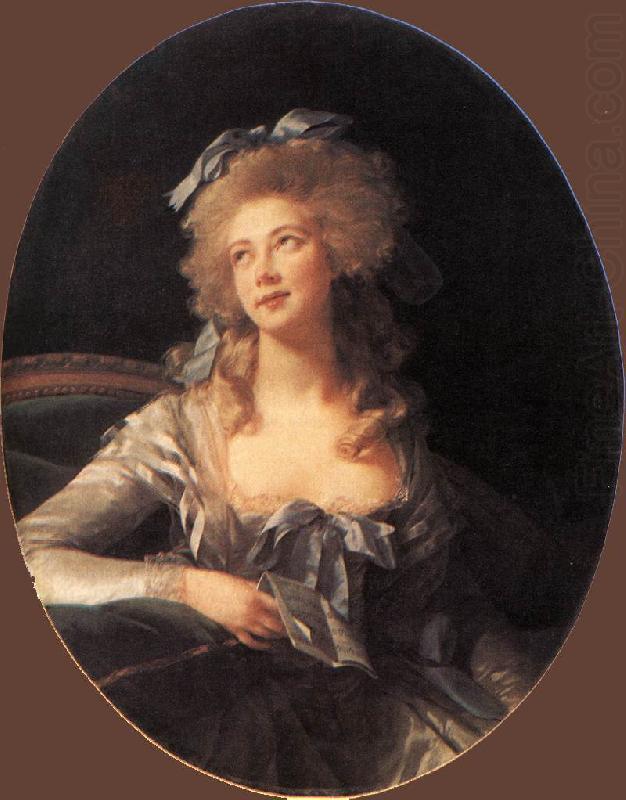 VIGEE-LEBRUN, Elisabeth Portrait of Madame Grand ER china oil painting image